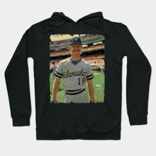 Robin Yount in Milwaukee Brewers Hoodie
